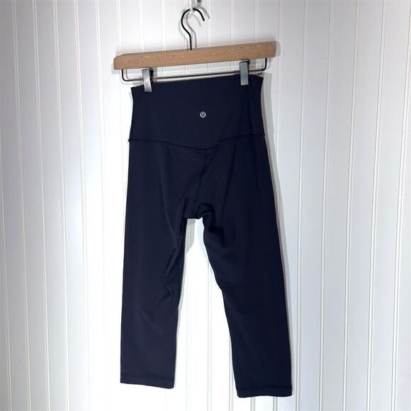 Lululemon Leggings Bundle of 3 4/6 | Print + Solid High Rise Yoga Pants Active - Picture 6 of 8